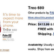 Illustration for article titled Palm Treo 680 Shows Up On Amazon